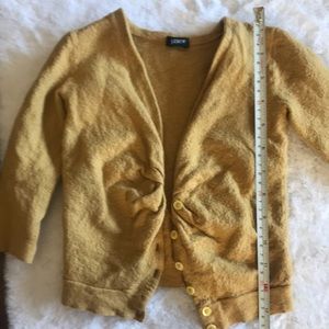 FREE with purchase! 🎉 J. crew Cardigan in Mustard